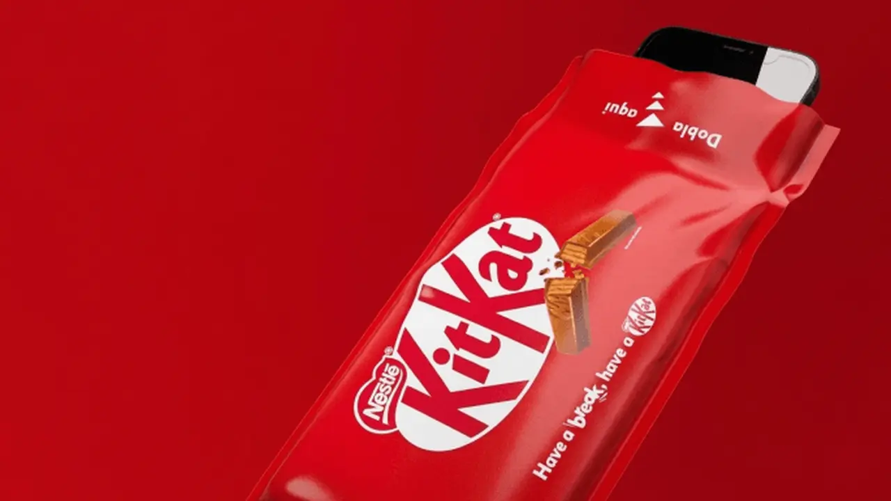 ابتكار غلاف جديد من كيت كات لتقليل وقت استخدام الهاتف المحمول